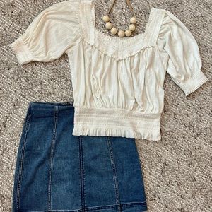 Jessica Simpson top cream small